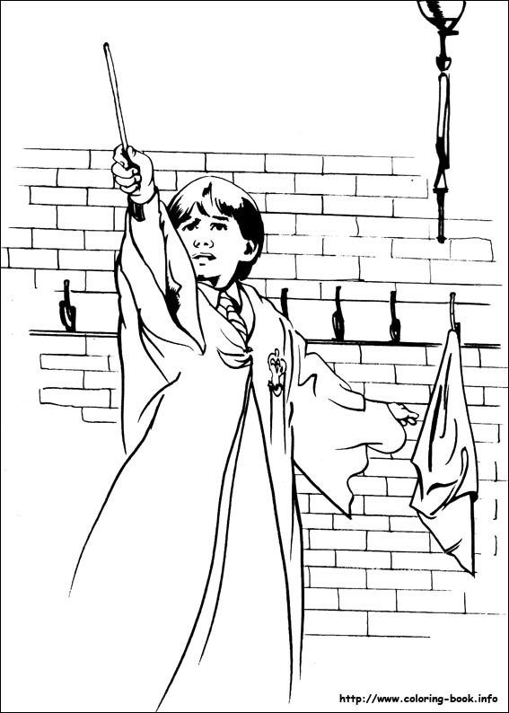 Harry Potter coloring picture